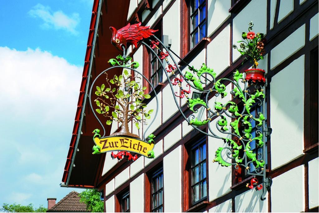 Hotel Gasthaus Zur Eiche Hausach Exterior foto